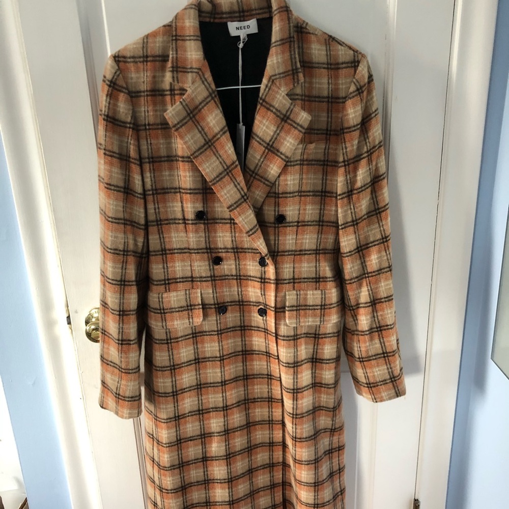Need Supply plaid coat in XS